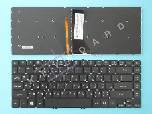 Клавіатура до ноутбука Acer Aspire R5-571T